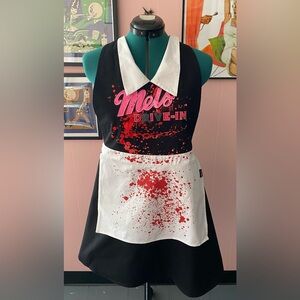 Rare Universal Halloween Horror Nights Mel's Die In Apron